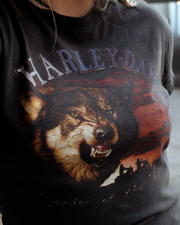 1999 Harley Davidson Boise Wolf Tee