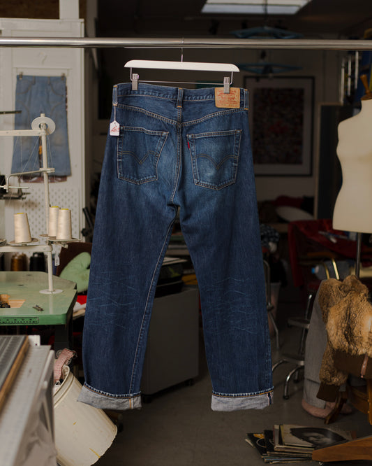 Levi's Hidden Rivet Selvedge Big-E 501xx Reproduction Denim
