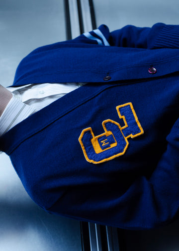 1960's Navy CLM Varsity Cardigan