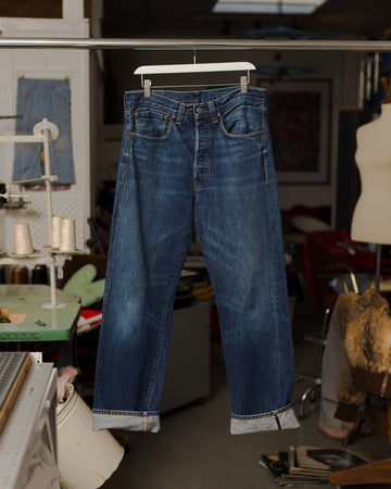 Levi's Hidden Rivet Selvedge Big-E 501xx Reproduction Denim