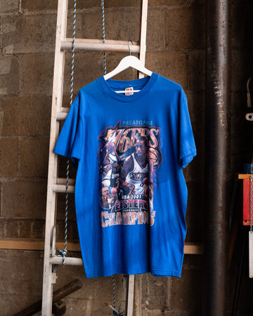 Allen Iverson 76ers 2001 Champions Tee