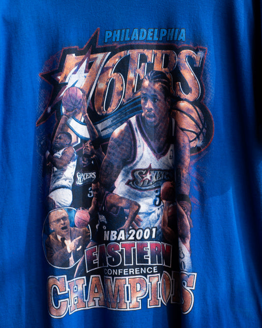 Allen Iverson 76ers 2001 Champions Tee
