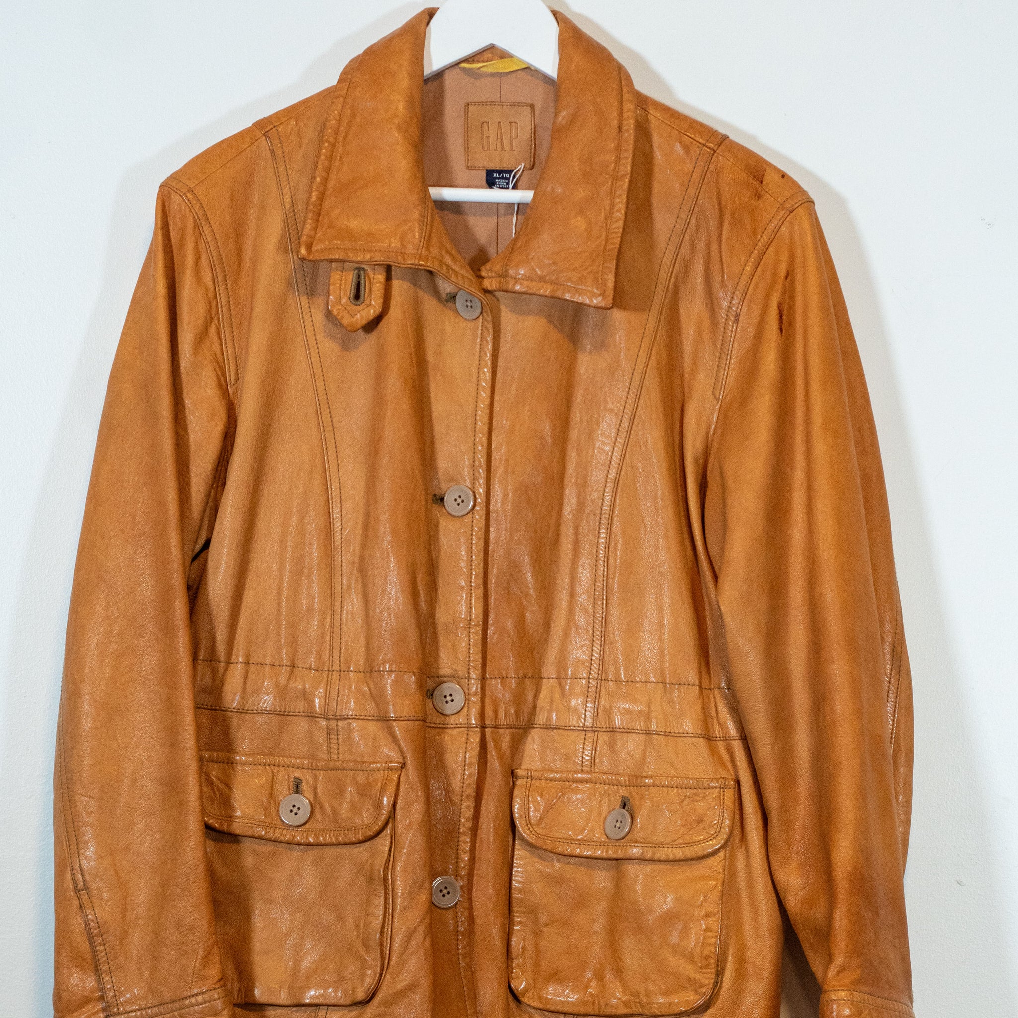 Gap Lamb Leather Jacket