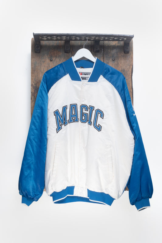 Nike Orlando Magic Satin Bomber Size XL