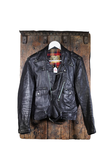 80/90's Brimaco Deadstock Leather Jacket Size S