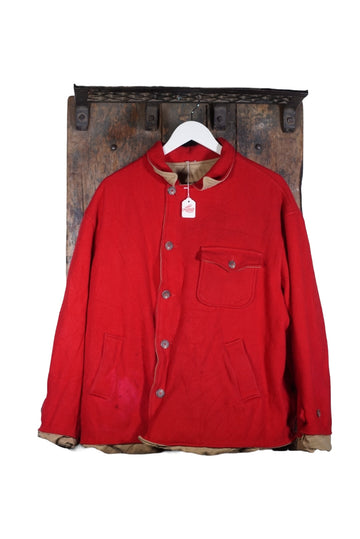 Polo by Ralph Lauren Reversible Wool/Cotoon Jacket Size XL