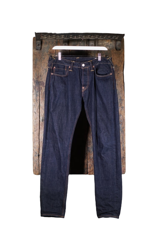 Evisu Contrast Stitch Slim Jean (W32