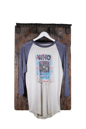 The Who & The Clash New York 1982 Raglan Shirt