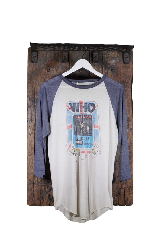 The Who & The Clash New York 1982 Raglan Shirt