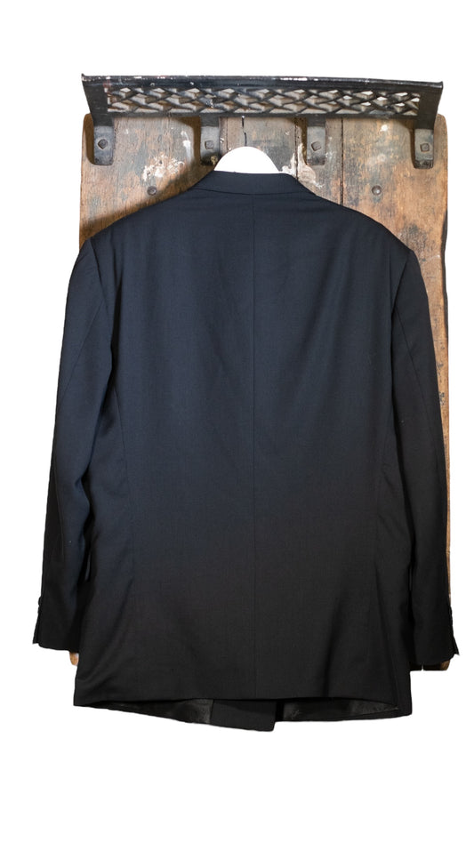 Yves Saint Laurent Double Breasted Worsted Wool Blazer 44 REG