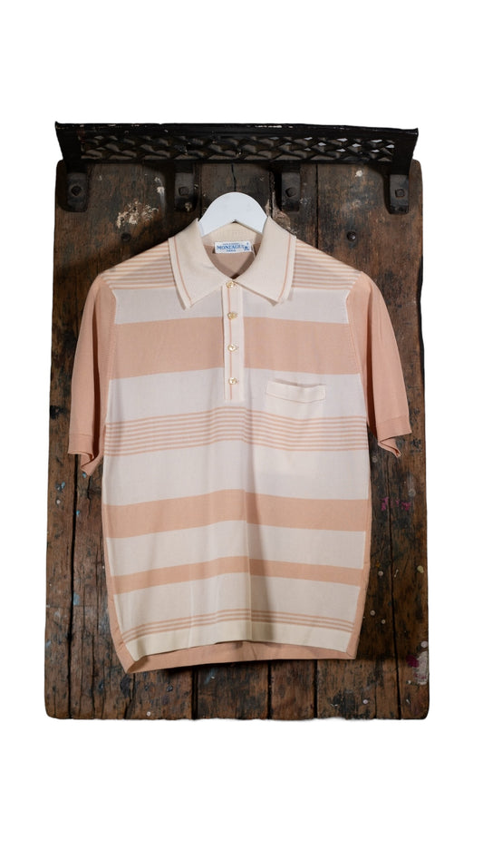Montagut Stripe Polo Size M-L