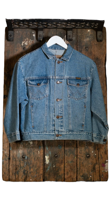 Vintage Wrangler Cropped Denim Jacket