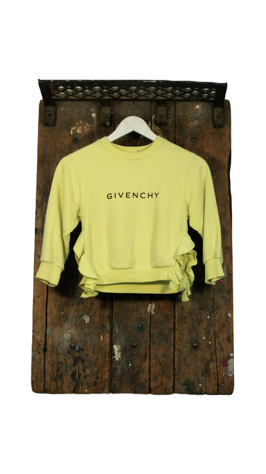 Givenchy Kids Neon Fringe Crewneck