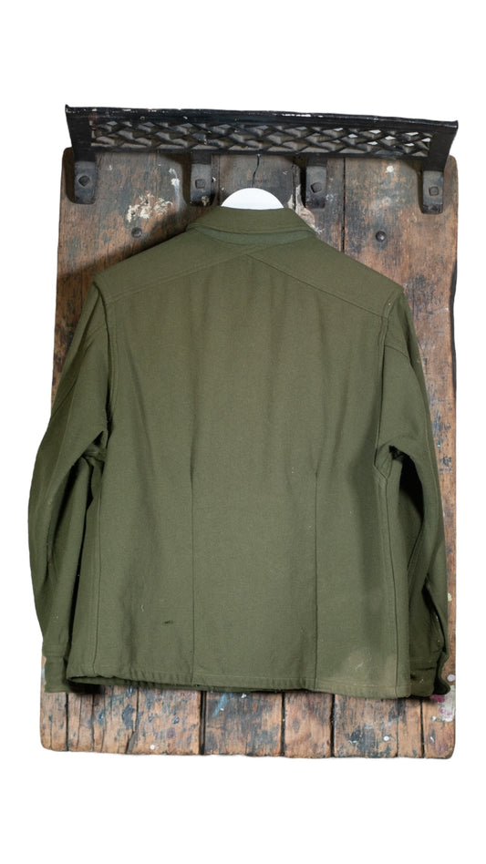 Military Button Up Jacket Size M