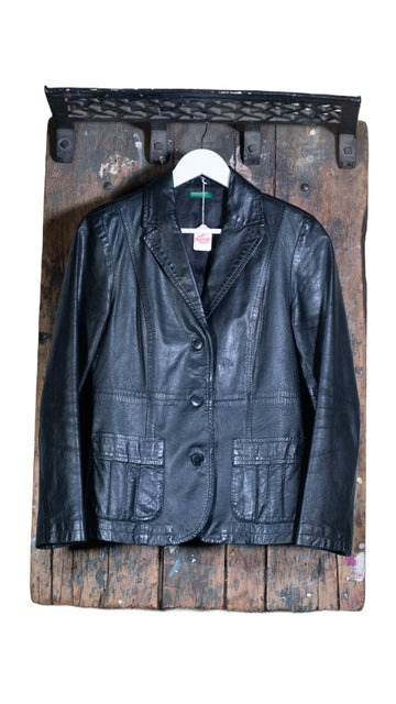 United Colors of Benetton Leather Blazer