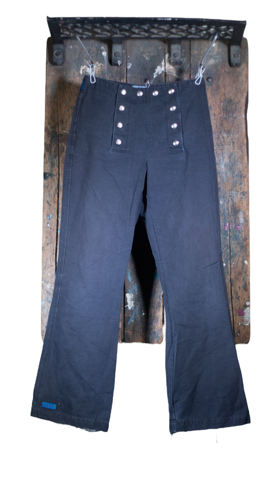 Lee Riveted Front Flap Jeans Black