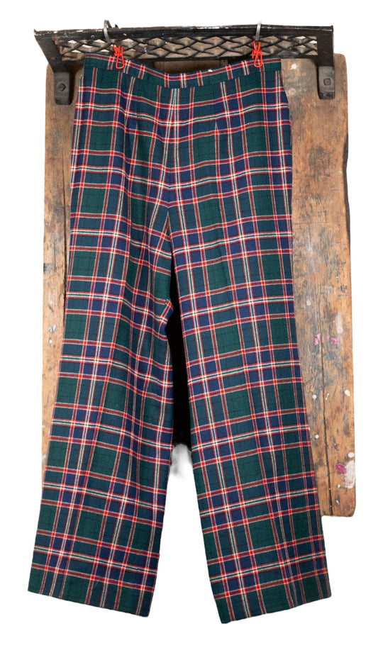 Gingham Check Pendleton Trouser