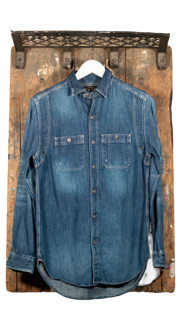 RRL Denim Button Up Shirt