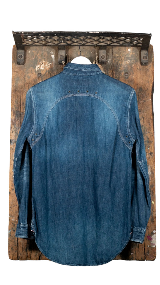 RRL Denim Button Up Shirt